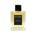 Virtue Eau De Parfum for men in sleek glass bottle with black label and cap, displayed with lifestyle shots and luxury background