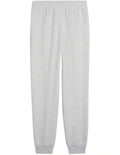 Puma Ess No. 1 Logo Sweatpants with rib waistband in cotton and recycled polyester blend – comfortable casual loungewear for men and women