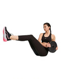 Puma W Train All Day Essential High Waist Tight for women in black, 7/8 length workout leggings with dryCELL technology and flatlock stitching