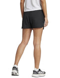 Adidas Run It Shorts for women made with recycled polyester, lightweight breathable fabric with Aeroready moisture control and reflective details.