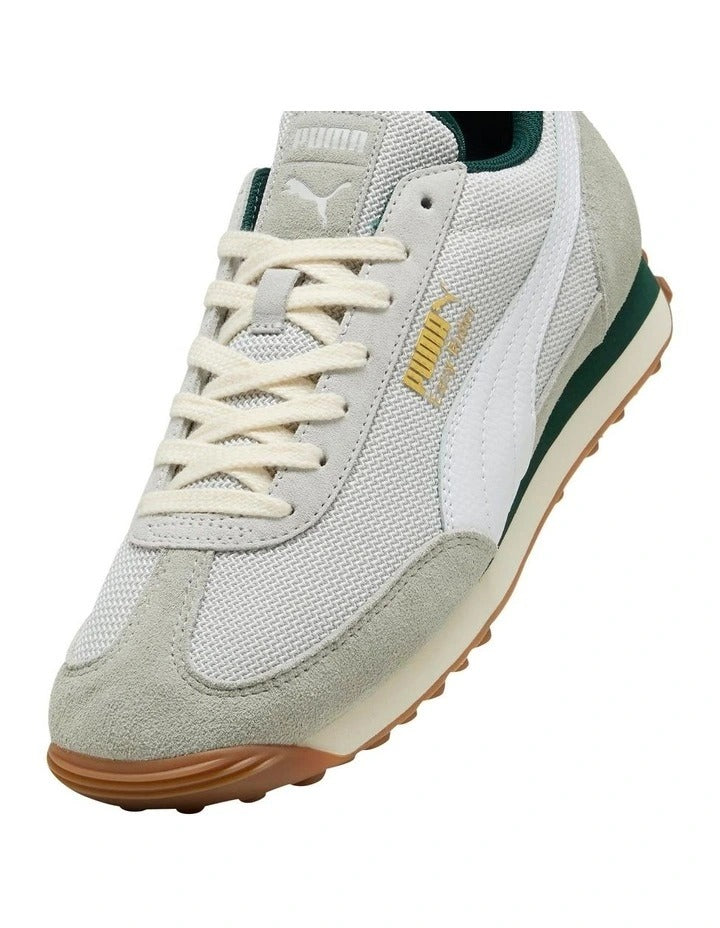 Puma Easy Rider Elevated Women’s Shoe low heel leather textile retro style vintage sneakers