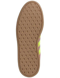 Adidas Breaknet Sleek women’s shoes with low heel, leather and synthetic upper, perforated design, and classic 3-Stripes on rubber outsole