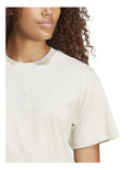 Adidas Essentials Small Logo Cotton T-shirt in soft 100% cotton with chest 3-Bar logo, casual everyday comfort wear