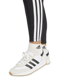 Adidas Essentials 3-Stripes Cotton Leggings Women Stretchy Comfortable Workout Pants