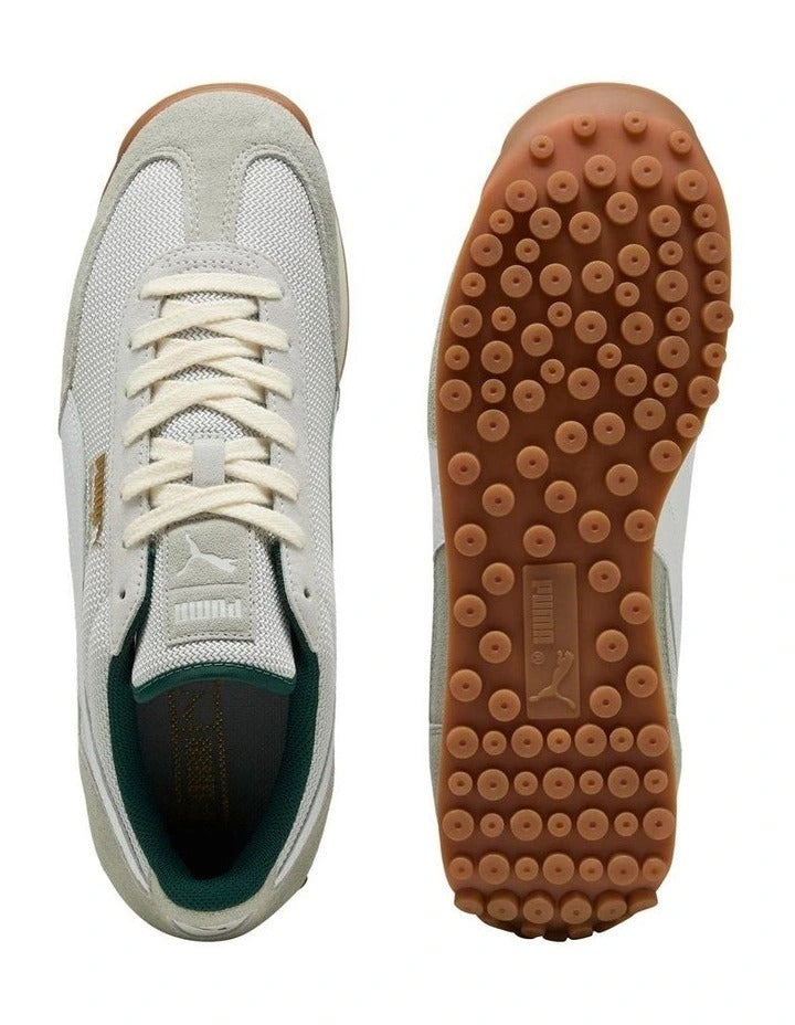 Puma Easy Rider Elevated Women’s Shoe low heel leather textile retro style vintage sneakers