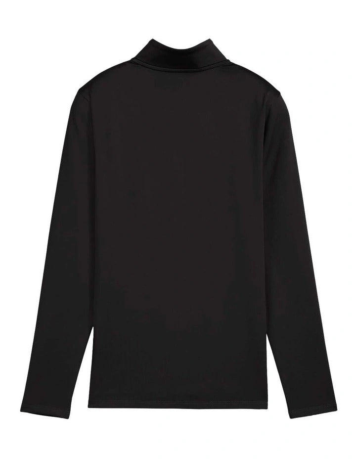 Puma Strong Full Zip Sweat Top for Women with Mock Neck and DryCELL Technology