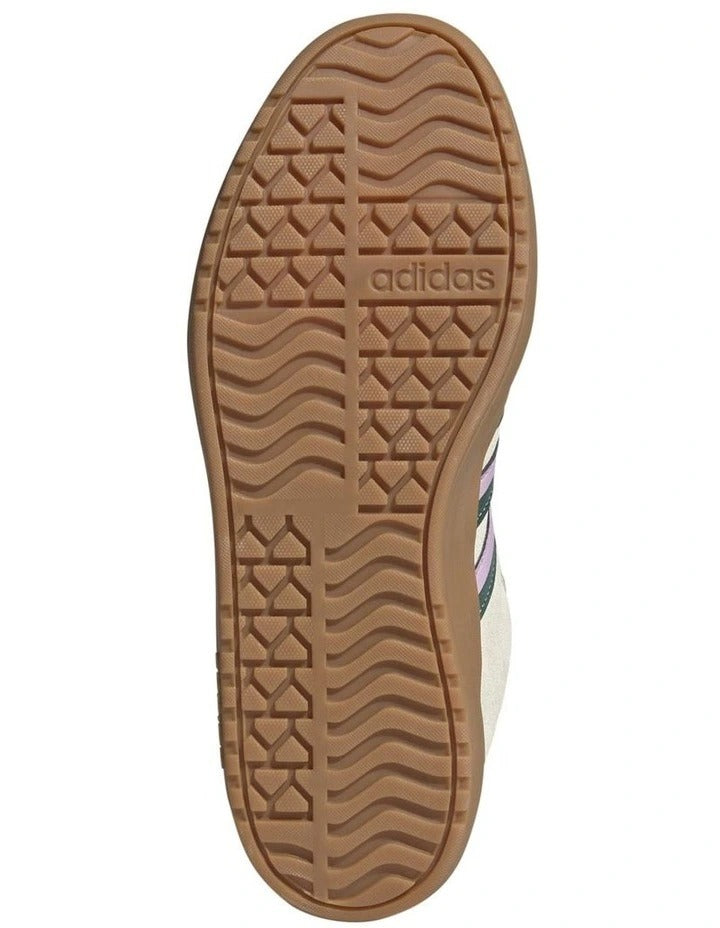 Adidas VL Court Bold Women’s Shoes with medium heel height, leather upper, platform sole, and stylish low-profile design in durable comfort.