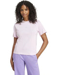 Adidas Essentials Small Logo Cotton T-shirt in soft 100% cotton with chest 3-Bar logo, casual everyday comfort wear