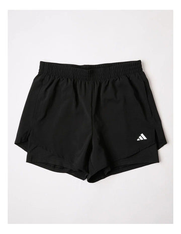 Adidas Aeroready Made for Training Minimal Two-in-One Shorts with Moisture-Wicking Inner Tight, 100% Recycled Polyester