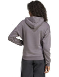Adidas fleece hoodie with 3-bar chest logo, soft cotton blend, cozy relaxed fit