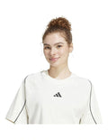 Adidas Stadium Stripes T-shirt 100% cotton casual sportswear with 3-Stripes design for men