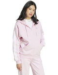 Adidas Essentials 3-Stripes Full-Zip Fleece Hoodie in soft brushed-back fleece with chest logo and adjustable hood
