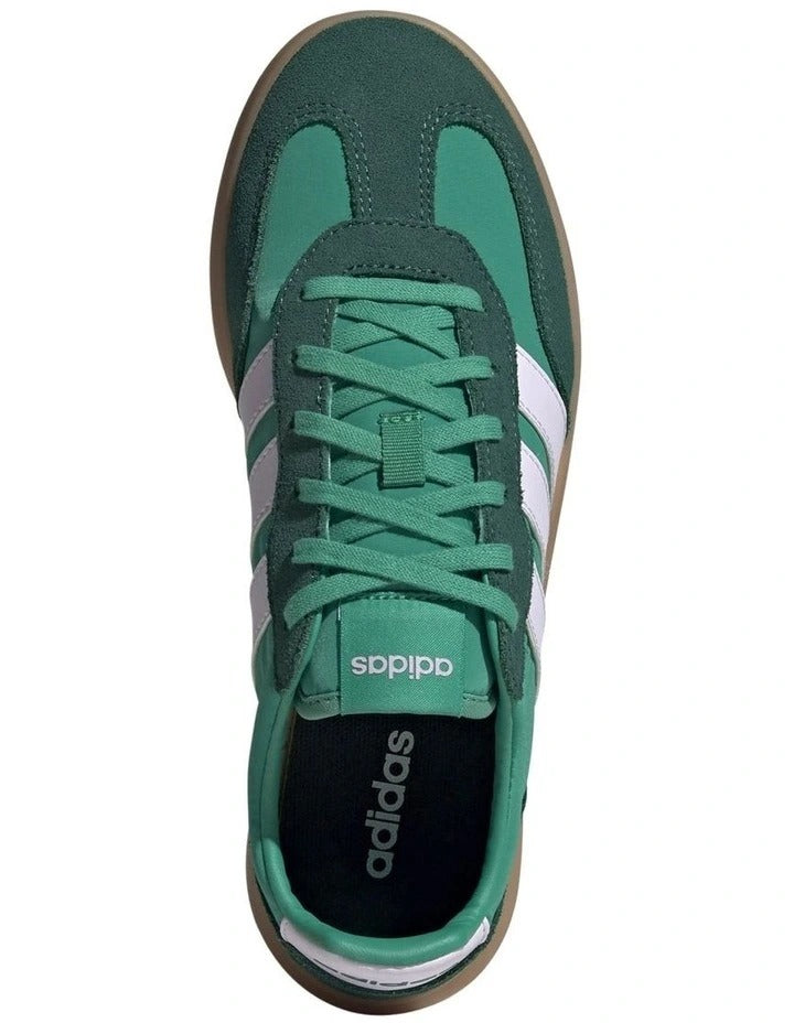 Adidas Barreda Decode women’s shoes in suede and nylon with low heel, rubber cupsole, and classic T-toe design