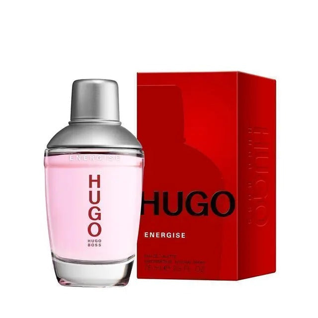 Hugo Boss Energise for Men Eau de Toilette 75ml bottle with sleek masculine fragrance packaging