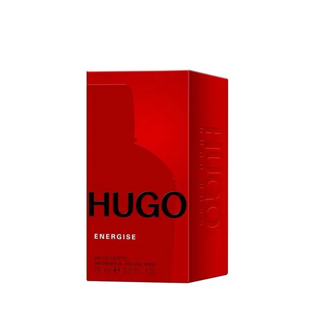 Hugo Boss Energise for Men Eau de Toilette 75ml bottle with sleek masculine fragrance packaging