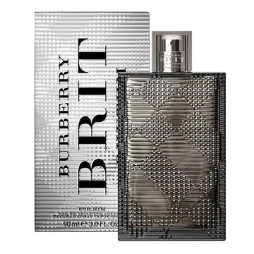 Burberry Brit Rhythm Intense Eau de Toilette 50ml bottle with sleek black packaging for men