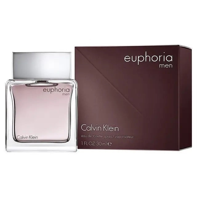 Calvin Klein Euphoria for Men Eau de Toilette 30ml sleek modern fragrance bottle