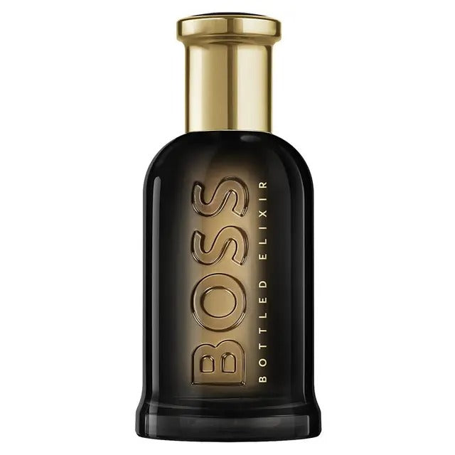 Hugo Boss Bottled Elixir Eau de Parfum 50ml luxury men’s fragrance bottle