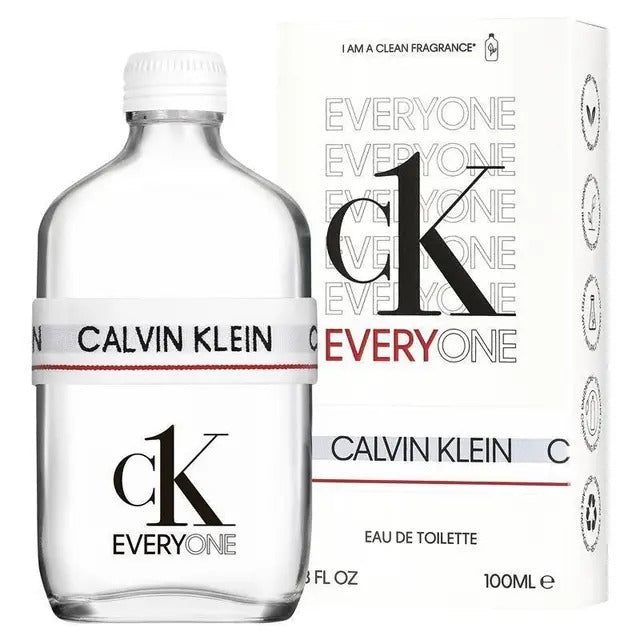 Calvin Klein CK Everyone Eau de Toilette 100ml unisex fragrance bottle with modern design