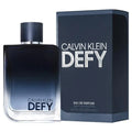 Calvin Klein Defy Eau de Parfum 200ml men’s fragrance bottle with sleek modern design