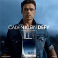 Calvin Klein Defy Eau de Parfum 100ml men’s fragrance bottle with sleek modern design