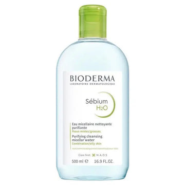 Bioderma Sébium H2O Micellar Water Cleanser for Oily Skin 500ml