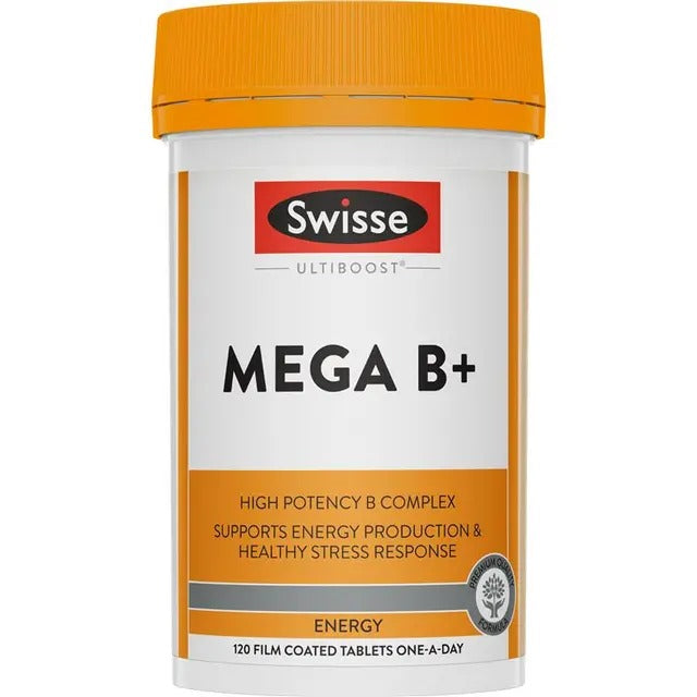 Swisse Mega B + 120 Tablets