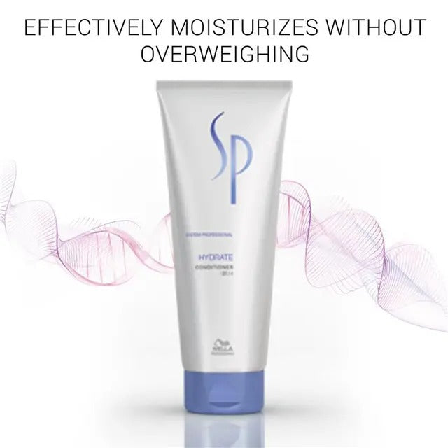 Wella SP Hydrate Conditioner 200ml for soft, hydrated hair.