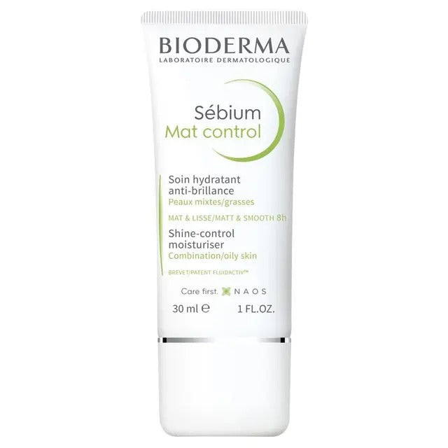 Bioderma Sébium Mat Control 30ml mattifying moisturizer for oily skin
