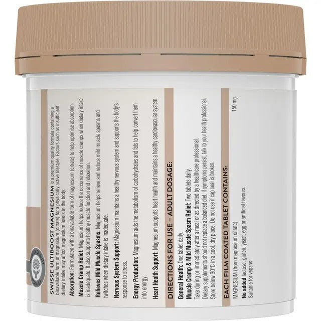 Swisse Ultiboost Magnesium 300 Tablets Exclusive Size