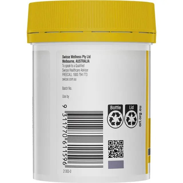 Swisse Daily Immune Support 120 Tablets – immune health with Vitamin C & Zinc.