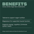 Swisse Vegan Men's Multivitamin 60 Tablets for daily energy and muscle support.