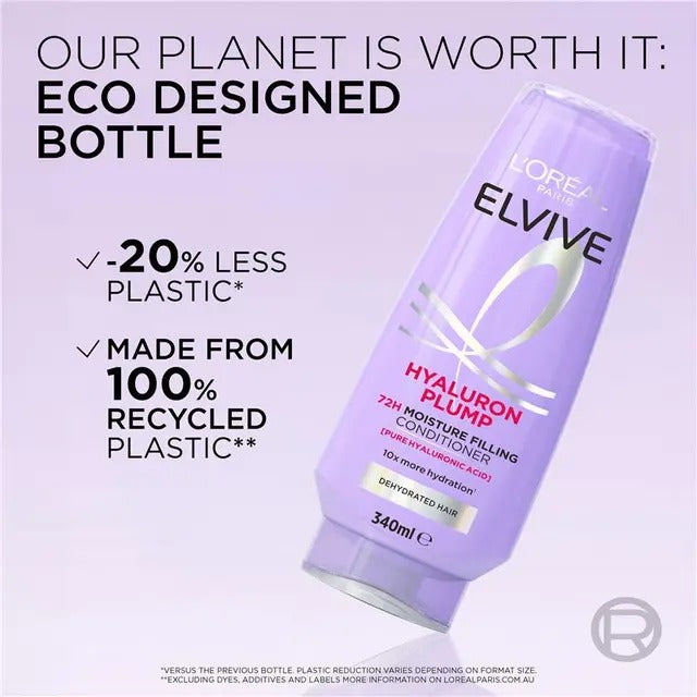 L’Oreal Elvive Hyaluron Plump Shampoo 340ml