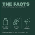 Swisse Vegan Men's Multivitamin 60 Tablets for daily energy and muscle support.