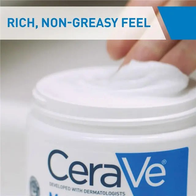 CeraVe Moisturising Cream 340g for dry to very dry skin with 3 ceramides