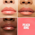 Maybelline Lifter Gloss Candy Drop Peach Ring lip gloss.