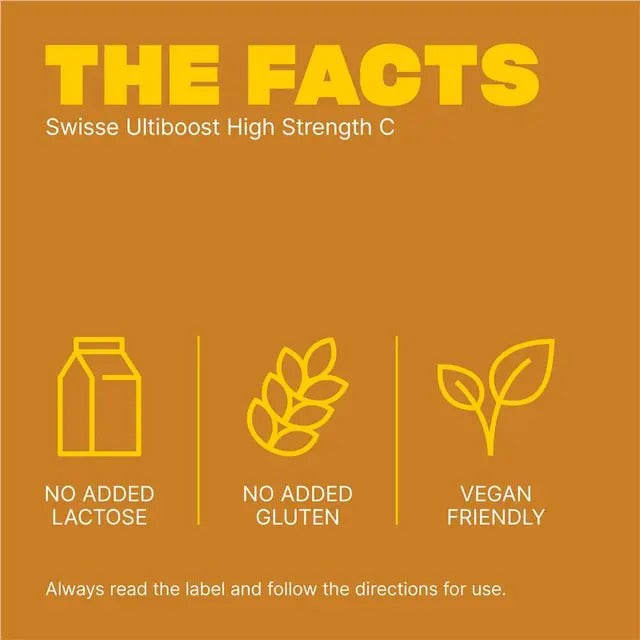 Swisse High Strength Vitamin C 1000mg 250 Tablets for immune and skin health.