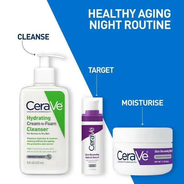 CeraVe Skin Renewing Night Cream 48g – hydrating night moisturizer