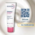 Bioderma Sensibio Defensive Light Moisturiser 40ml — soothes sensitive skin & strengthens defense barrier.