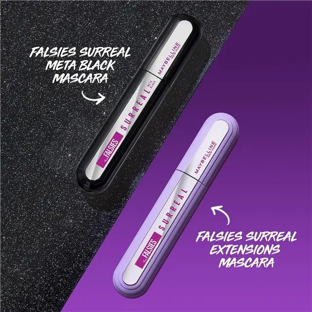 Maybelline Falsies Surreal Meta Black Mascara for longer, fuller lashes