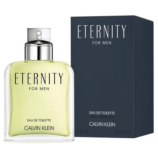 Classic Calvin Klein Eternity fragrance for men 200ml