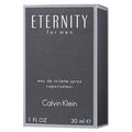 Calvin Klein Eternity for Men Eau de Toilette 30ml bottle with classic minimalist design