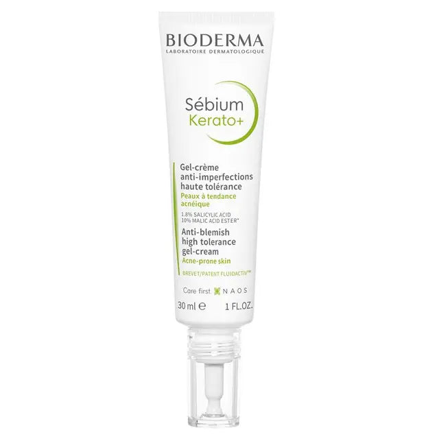 Bioderma Sebium Kerato Nonirritating Acne Cream Moisturiser suitable For Acne Prone Skin 30ml