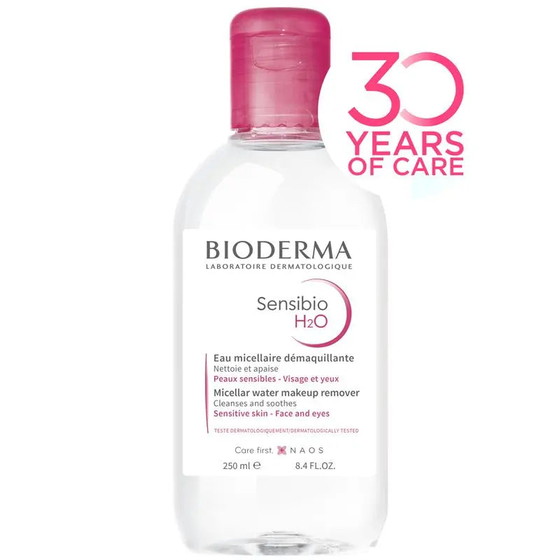 Bioderma Sensibio H2O Soothing Micellar Water Cleanser for Sensitive Skin 250ml