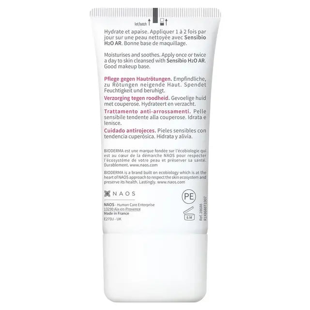 Bioderma Sensibio AR Soothing Cream suitable for Rosacea Prone Skin 40ml