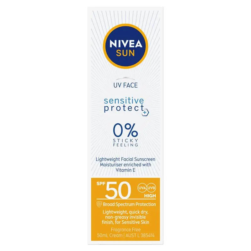 NIVEA Sun SPF 50 UV Face Sensitive 50ml