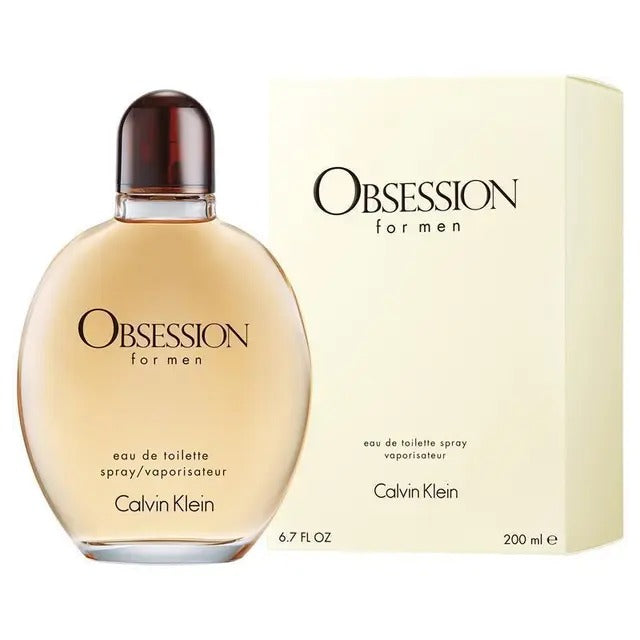 Calvin Klein Obsession For Men Eau de Toilette 200ml bottle for men fragrance