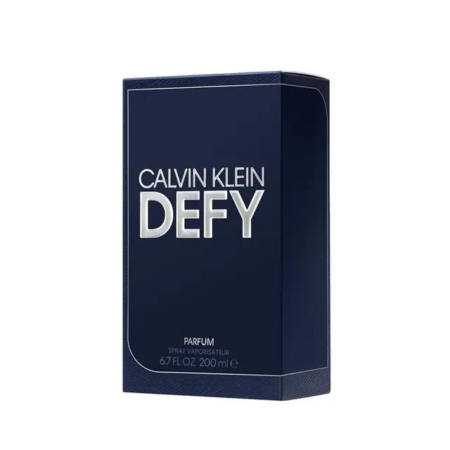 Calvin Klein Defy Parfum 200ml bottle with sleek modern design