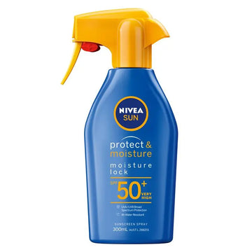 NIVEA Sun Protect & Moisture SPF50+ Sunscreen Trigger 300ml
