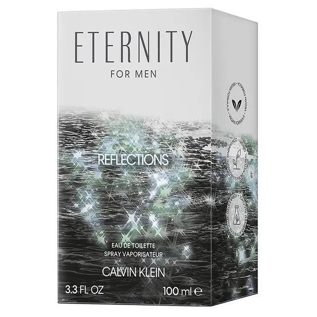 Elegant Calvin Klein Eternity Reflections fragrance for men 100ml